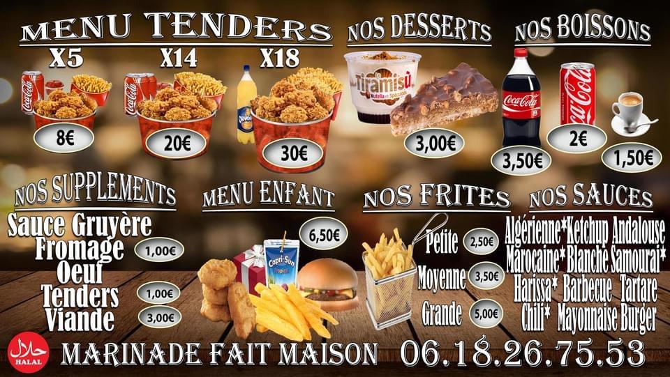 Les Aures - Menu Image 1